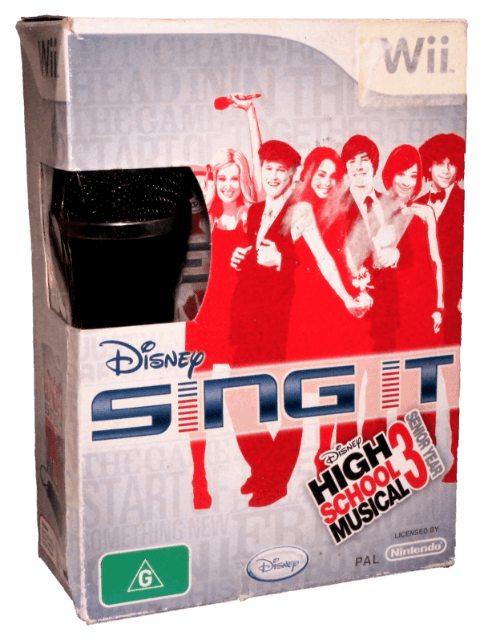 Disney Sing It  High School Musical 3 box art for Wii